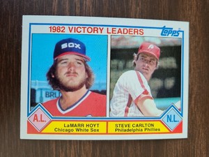 1983 TOPPS #705 1982 VICTORY LEADERS