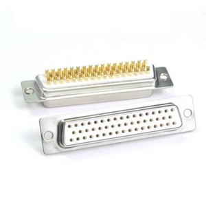 DB50 Female Gold-plated Connector D-SUB 3 Rows 50Pin Connector - Picture 1 of 1