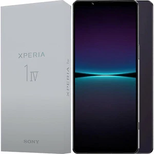 BNIB Sony Xperia 1 IV 5G Violet 256GB + 12GB Dual-SIM Factory Unlocked GSM - Afbeelding 1 van 2
