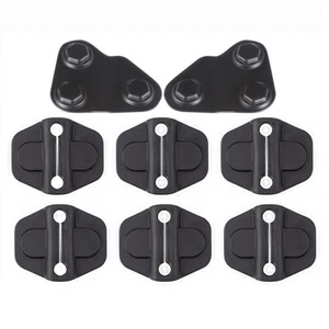 Car ABS Door Lock Cover Screw Protector Trim for Jeep Wrangler JL JT Willys - Picture 1 of 14