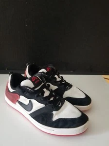 Nike SB Alleyoop black toe Chicago university red white 8.5 42 CJ0882 - Picture 1 of 8