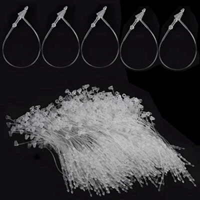 1000 Pcs 3 Inch Snap Lock Pin Security Loop Plastic Tag Fastener for Retail - Image 1 of 4