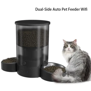 Automatic Cat Feeder with 5G WiFi 3L Automatic Cat Food Dispenser for 2 Pets - Picture 1 of 9