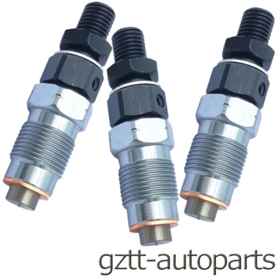 3X Fuel Injectors For 2000-2008 Kawasaki Mule 2510 3010 KAF950 Diesel 49033-1058 - Image 1 of 4