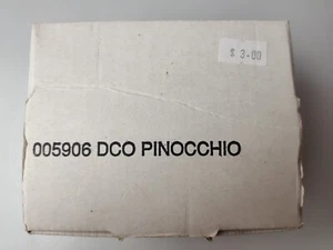Pinocchio Ornament - Disney Christmas Ornament Grolier-Dear Santa - Picture 1 of 9