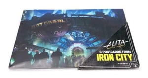ALITA BATTLE ANGEL EXPERIENCE EXCLUSIVO JUEGO DE POSTALES DE IRON CITY DE 6 - Imagen 1 de 2