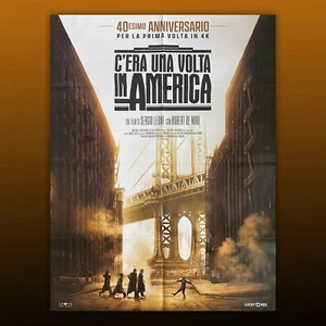 Manifesto C'era Una Volta In America - Sergio Leone - 100X140 CM - Imagen 1 de 1