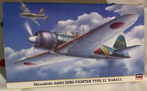 Maquette Avion HASEGAWA 1.48 2002 N°09407 Edition Limitée MITSUBISHI A6M3 ZÉRO - Photo 1/2