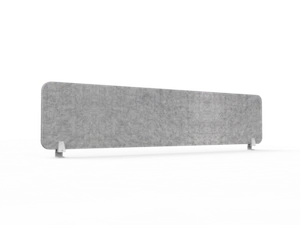New Side Mounted Eco Panel Screen Pin Board 1800mm Wide Pinnable Marble Grey Rap - Picture 1 of 2