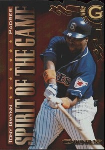 1998 DONRUSS GOLD PRESS PROOFS #410 TONY GWYNN