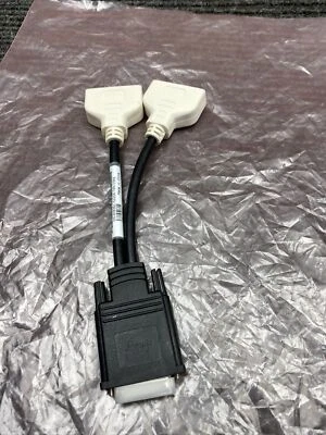 NOS DELL 0J9256 Dual DVI-to-VGA  Y Splitter Cable  - Image 1 of 4