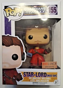Funko Pop Guardians of the Galaxy 155 StarLord Boxlunch Exclusive Mixed Tape Neu - Bild 1 von 6