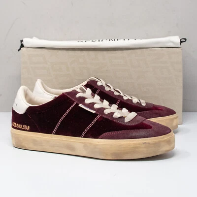 Golden Goose Soul-Star Bordeaux/Milk Velvet, Size 38 EU (8 US) - Image 1 of 4