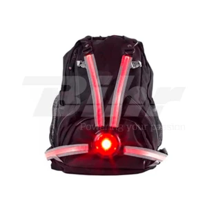OXFORD COMMUTER X4 BRETELLE RIFLETTENTI CON LED HIGH VISIBILITY BACK LIGHT - Picture 1 of 4