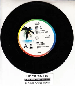 MELISSA ETHERIDGE Like the way I do 7" 45 rpm record + juke box title strip - Bild 1 von 2