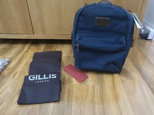 GILLIS LONDON Trafalgar Camera Backpack (Waxed Canvas / Leather + Camera Insert) - Picture 1 of 7