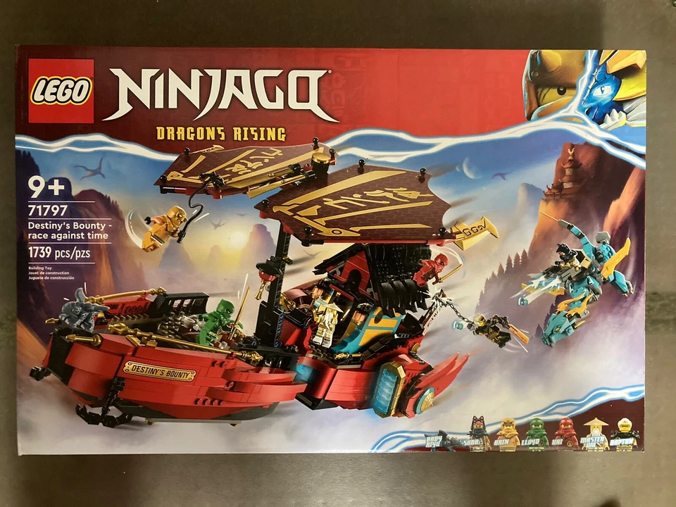 LEGO NINJAGO Destiny’s Bounty Race Against Time 71797 (1 739 Pcs)