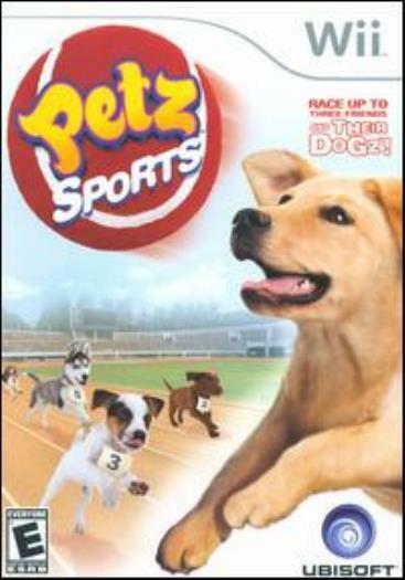 Petz Sports w/ Manual NINTENDO WII track field competition dogs canine sim game