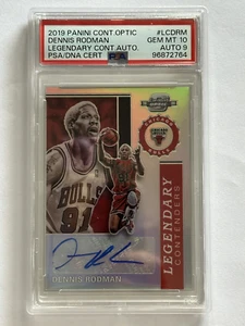 2019 NBA Panini Contenders Legendary Cont. Auto - Dennis Rodman #LCDRM PSA 10 - Picture 1 of 2