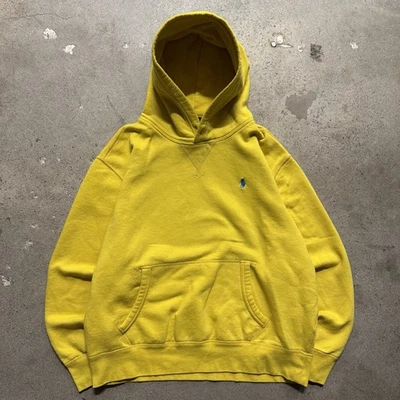 Ralph Lauren Polo Jeans Co Sudadera Para Hombre L Cremallera Completa Sudadera con Capucha Y2K Amarillo Foto 1 de 4