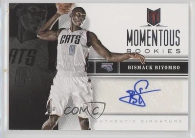 2012-13 Panini Momentum Momentous Rookies Auto Bismack Biyombo #73 Auto RC - Image 1 of 2