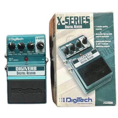 DigiTech DigiVerb Digital Reverb Effects Pedal Excellent Condition from Japan - Image 1 of 4