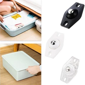 Flat Wheels Rollers Flat Wheels Self Adhesive White Suitable For Various - Picture 1 of 36