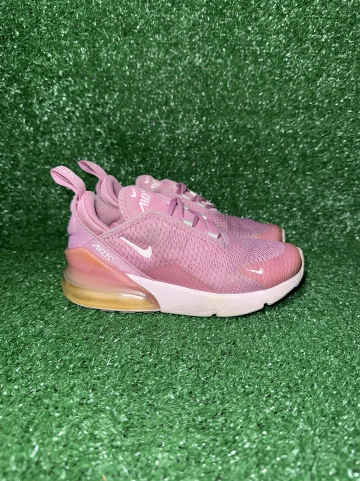 Nike Air Max 270 TD Flamingo Pink Running Shoes Comfort Sneaker Toddler Size 13C - Image 1 of 4