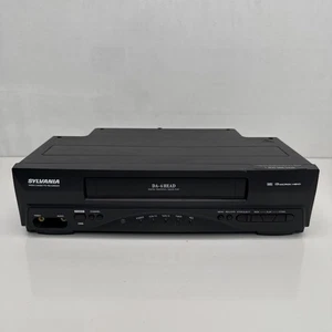 Sylvania VCR Video Cassette Recorder VHS Player DA-4 Head Model 6240VE No remote - Picture 1 of 11