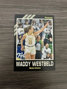 Carta Basket Maddy Westbeld Notre Dame Fighting Irish WNBA Rookie - Foto 1 di 2