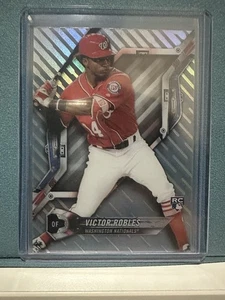 2018 Topps High Tek - Victor Robles #HT-VR Pattern 1 (RC) - Picture 1 of 2