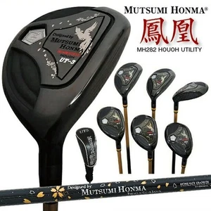 MUTSUMI HONMA Golf Japón MH282 HOUOH Hi-COR utilitario híbrido eje de carbono nuevo - Imagen 1 de 8