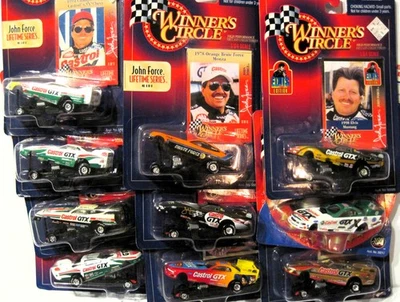 Lot 10 John Force NHRA Funny Cars Brute Force MONZA Superman Elvis Racing Champ. - Image 1 of 4