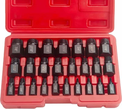 25Pcs Screw Extractor Set Hex Head Easy Out Bolt One Size  - Image 1 of 4