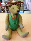 Omer ours très ancien Francais hauteur 48 cm restaurez né vers 1910 remplis de p