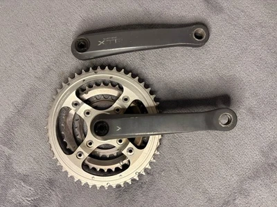 Juego de bielas Shimano XTR FC-M950 175 mm vintage mtb 8 velocidades octalink Foto 1 de 4