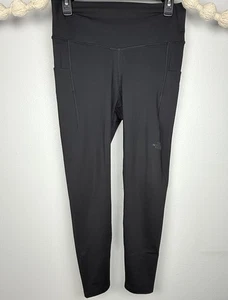 The North Face Womens Black Active Leggings Size Large with Pockets - Picture 1 of 8
