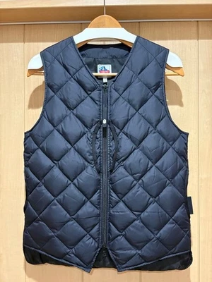 A Bathing Ape Quilted Vest Black S Inner Camo Lightweight Jacket - Image 1 of 4