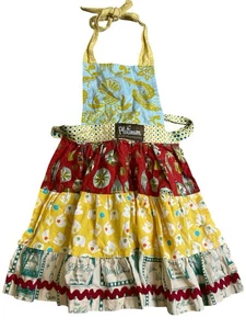 Grembiule bavaglino natalizio platino Matilda Jane vestito 2-3 bambino - Foto 1 di 3