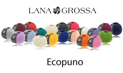 Lana Grossa Ecopuno – Hochwertige Wolle für vielseitige Strickideen 50g - Bild 1 von 2