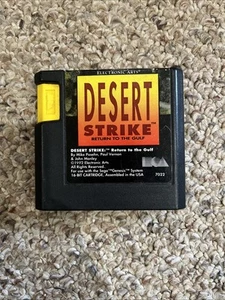 Desert Strike Sega Genesis Game Cartridge - Picture 1 of 2