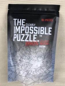The Clearly Impossible Puzzle Broken Glass Edition 161 Teile Neu Neu im Karton versiegelt - Bild 1 von 4