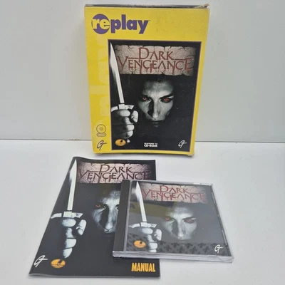 Dark Vengeance PC Game Big Box Edition Complete Vintage 1998 REPLAY - Image 1 of 4