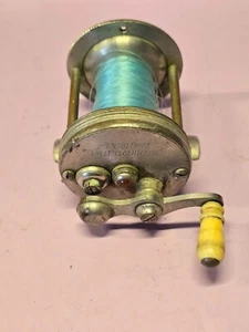 Vintage PREMIER TOURNAMENT Jeweled Spinning Fishing Reel Made in USA 60 YDS - Picture 1 of 10