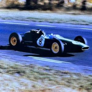 Jim Clark Lotus Racing Car 35mm Slide Vintage - Picture 1 of 4