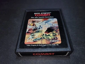 Combat Picture Pic Label CX2601 ATARI 2600 NRMT condition game cartridge - Picture 1 of 3