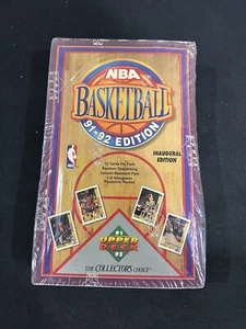 1991-92 Upper Deck Basketball Wax Box 36 Packs Factory Sealed Low Series Jordan - Picture 1 of 6