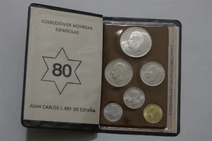 🧠🇪🇸 SPAIN 1980 PESETAS SOCCER WORLD CUP IN WALLET B72 #67 - Picture 1 of 3