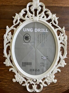 IKEA UNG DRILL WHITE FRAME DISCONTINUED & HARD TO FIND 15.75" X 19.75" - Picture 1 of 9