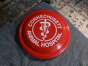 Vintage CONNECHUSETT ANIMAL HOSPITAL Flying Catch Disc Advertising Collector   - Picture 1 of 4